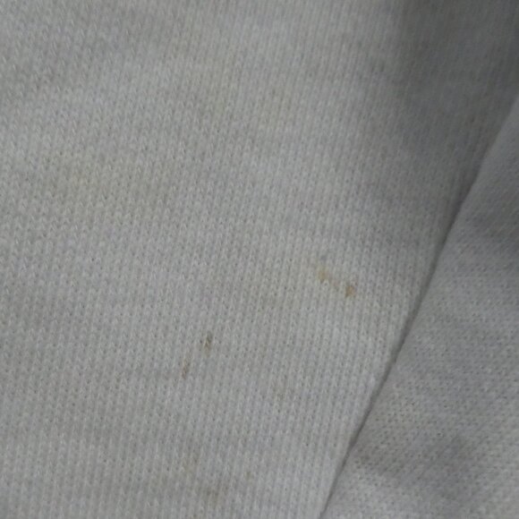 ROOTS 73 | 8.5 inch measured waist | White Sweatpants | Pink Roots Back *stains - Picture 14 of 15